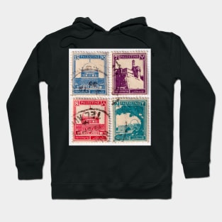 Four Palestine Stamps, 1935, hi res Hoodie